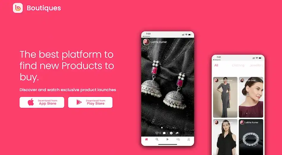 Boutiques App