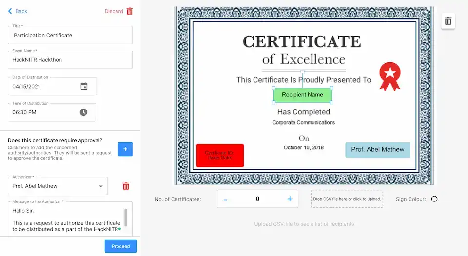 Digital Certificate Distribution